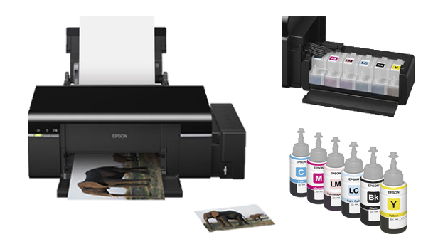 Impressora Epson Inkjet Photo L800