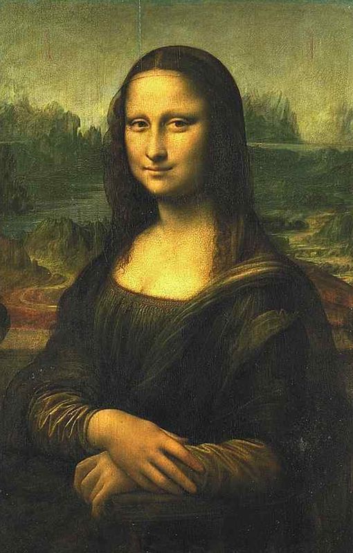 Retatro Mona Lisa de Leonardo Da Vinci