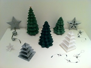 Origami como Enfeite de Natal 4