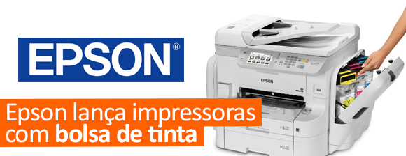 Epson lança impressoras com bolsa de tinta